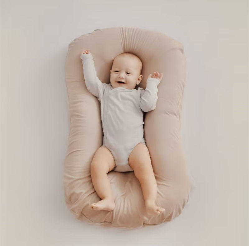 DreamNest Baby Pillow | Safe Comfortable Ergonomic Soft Versatile-Pink-State of Style
