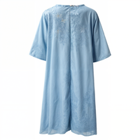 Dress with floral pattern – Eliana-Light blue-S-State of Style