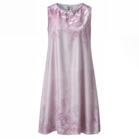 Dress with floral pattern – Eliana-Light blue-S-State of Style