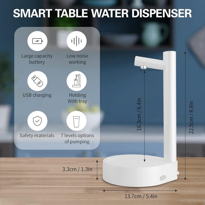 Drink Water with Ease, Straight from Your Bed - HydraTap™-Black-State of Style