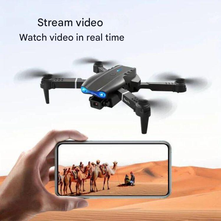 Drone with Dual Camera - AeroVision-Black-State of Style