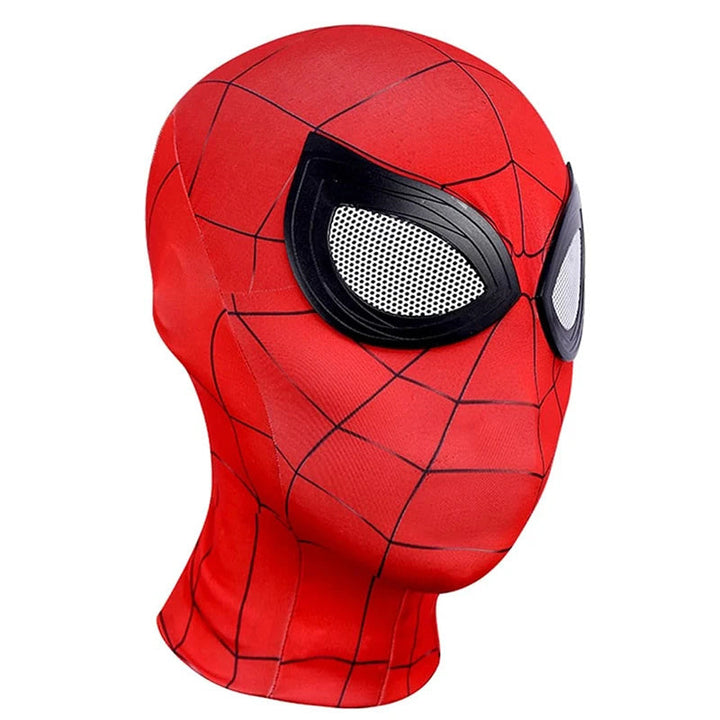 Children's superhero mask with web pattern – for role-play & dress-up fun