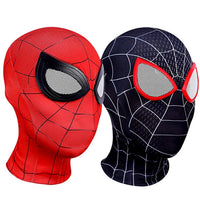 Children's superhero mask with web pattern – for role-play & dress-up fun