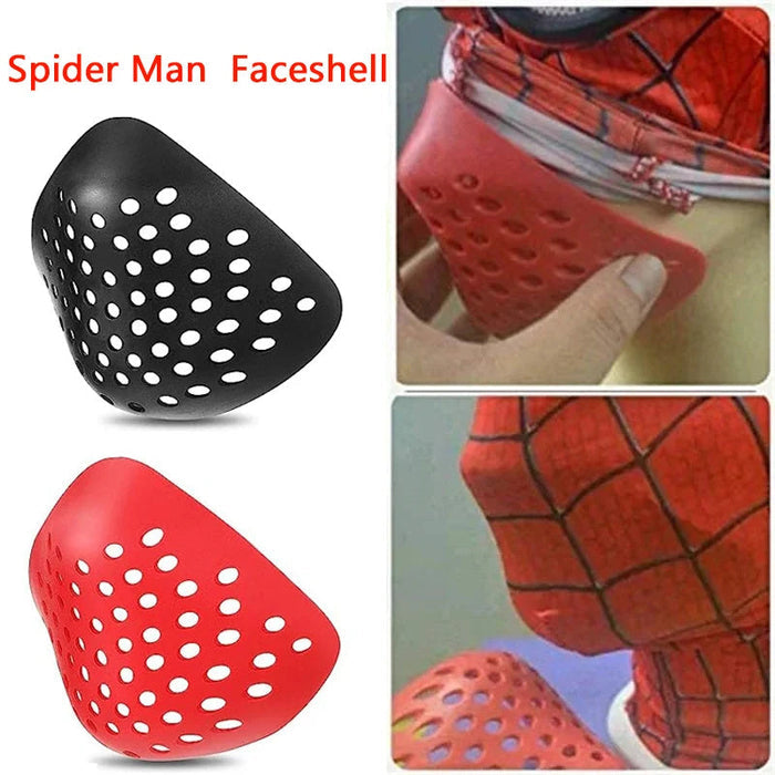 Children's superhero mask with web pattern – for role-play & dress-up fun