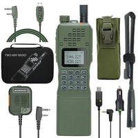 Dual-Band Walkie Talkie - CommGuard-Green-State of Style