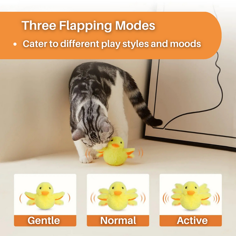DuckDash™ - Flapping Duck Toy for Cats (Buy 1, Get 1 FREE)-State of Style