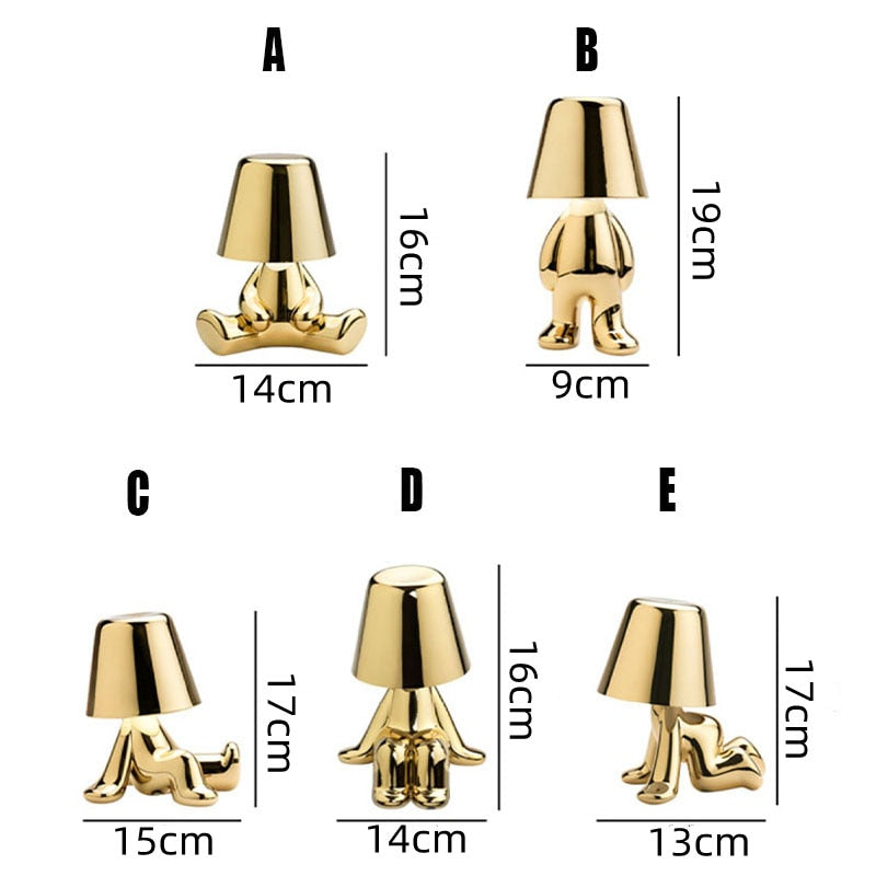 DudeLamp-Relaxing Gold-State of Style