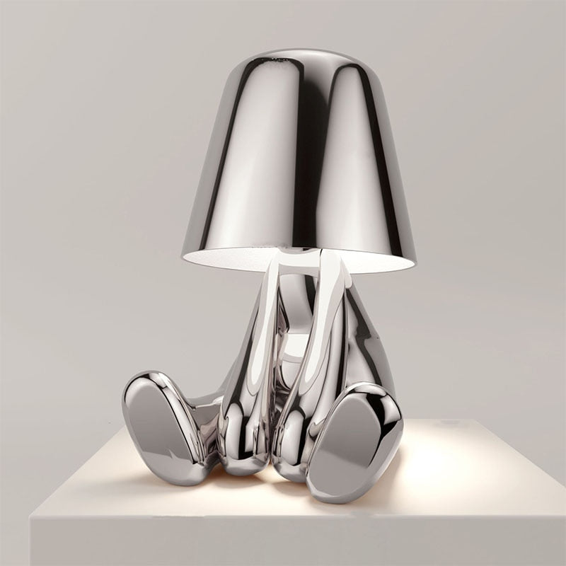 DudeLamp-Relaxing Silver-State of Style