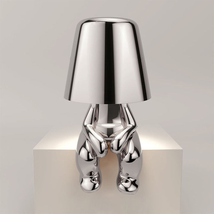 DudeLamp-Seated Silver-State of Style