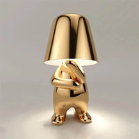 DudeLamp-Thinking in Gold-State of Style