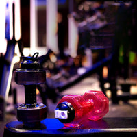 Dumbbell Water Bottles for Fitness and Hydration - HydraBell-Blue-500ML-State of Style