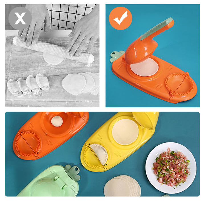 Dumpling mould - DumplingMaster-Orange-State of Style