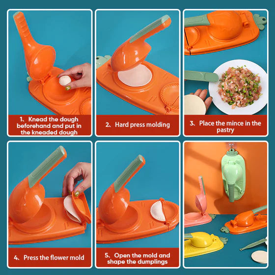 Dumpling mould - DumplingMaster-Orange-State of Style