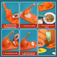 Dumpling mould - DumplingMaster-Orange-State of Style