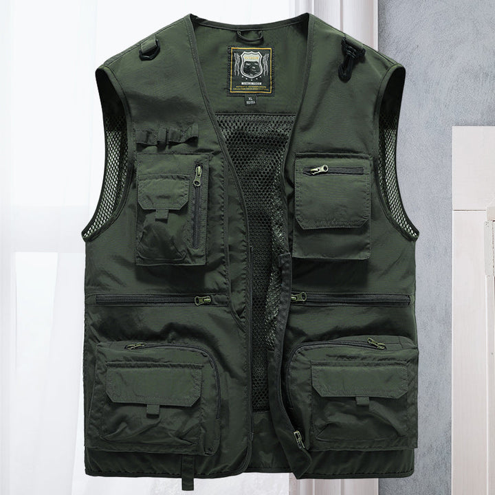 Durable Tactical Vest - ActionGuard-Olive Green-S-State of Style