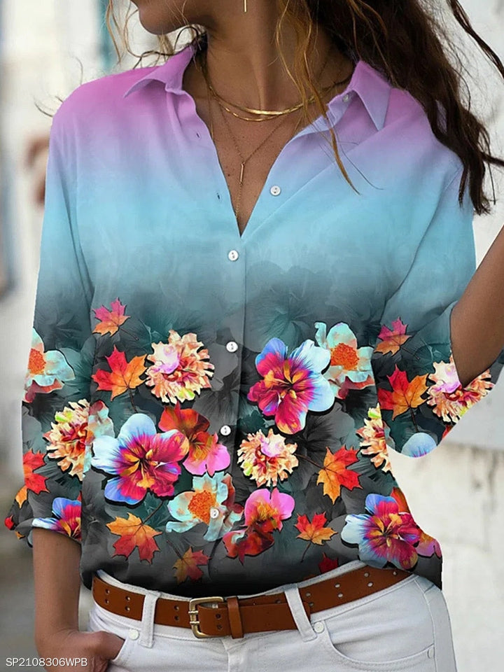 DuskBlouse | Elegant Women's Blouse-Purple-S-State of Style