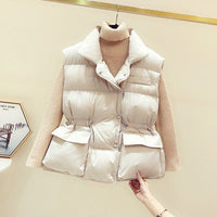 DustiVerwarmer | Women's Lightweight Bodywarmer-Beige-M-State of Style