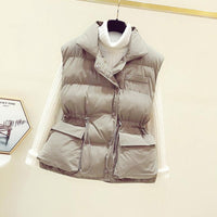 DustiVerwarmer | Women's Lightweight Bodywarmer-Khaki-M-State of Style