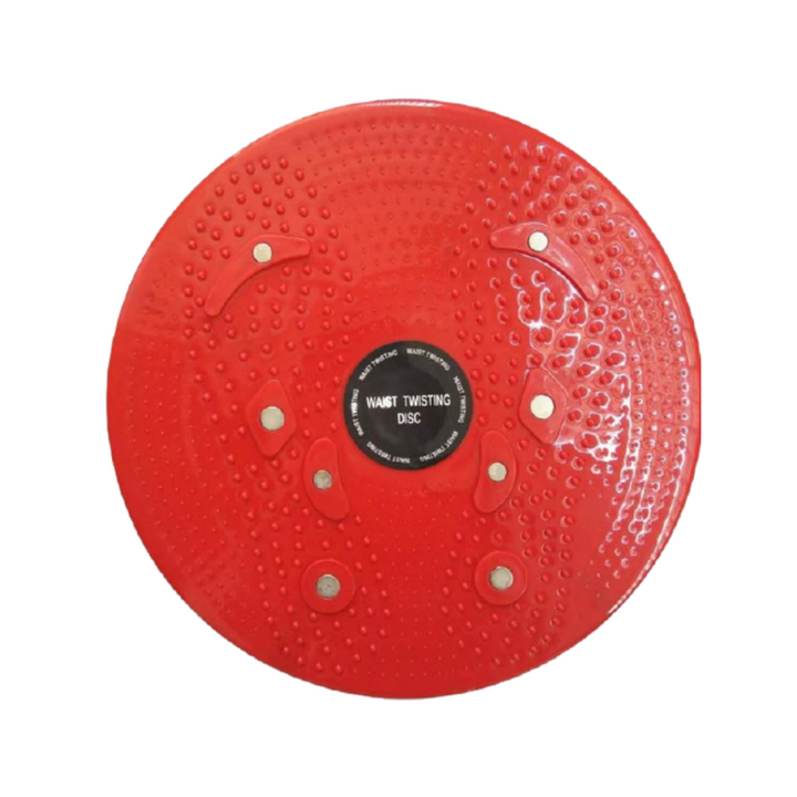 Dynamic Balance Board for Strength and Stability - CoreSpin-Red-Without Tires-State of Style