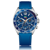 Dynamic Watch for Every Occasion - Eleganzio-Silver - Orange-State of Style