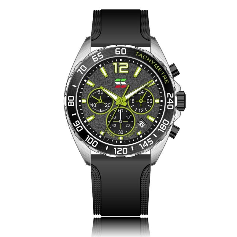 Dynamic Watch for Every Occasion - Eleganzio-Silver - Orange-State of Style