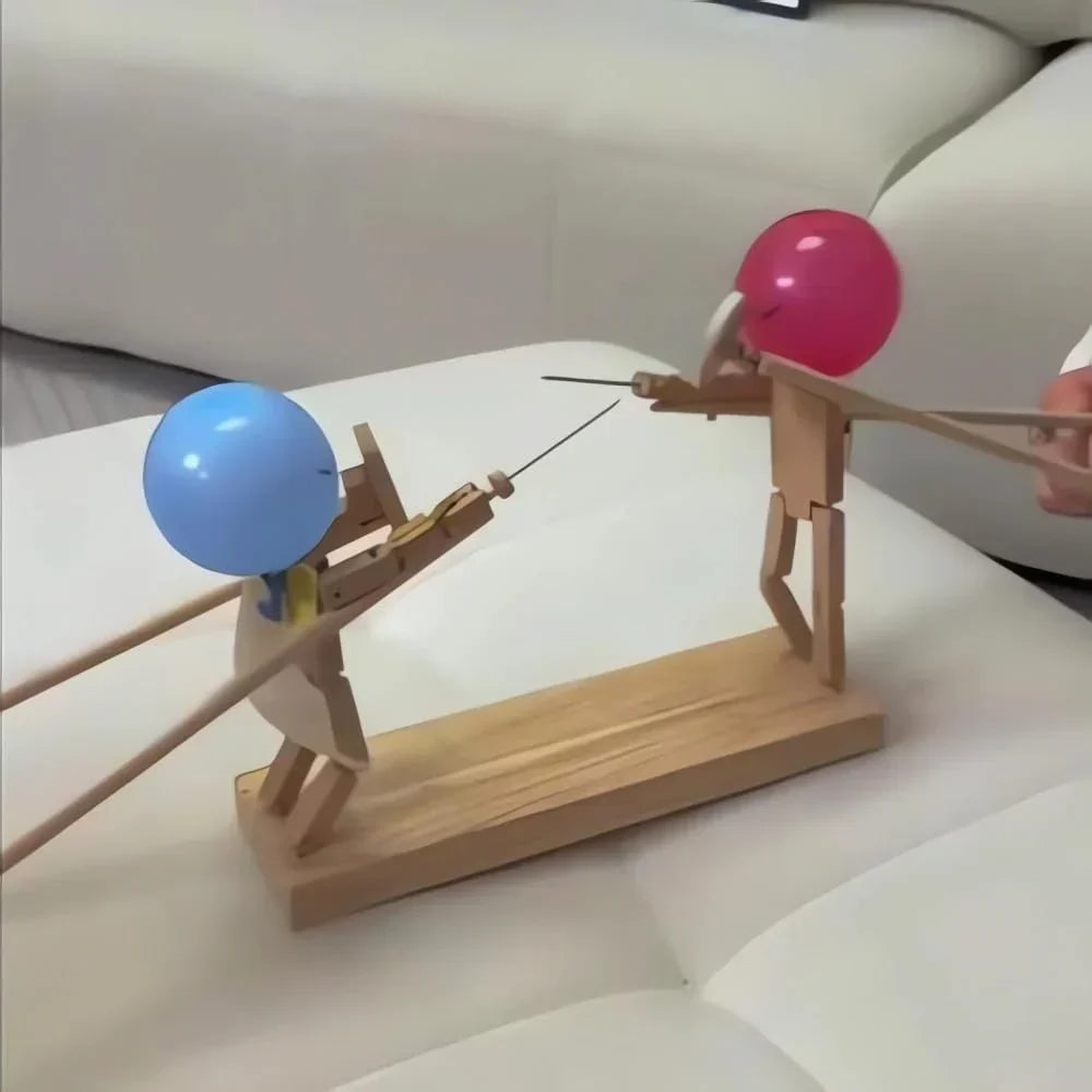 Dynamic Wooden Screen Game - BambooBattles-0.3 cm - 50 balloons-State of Style