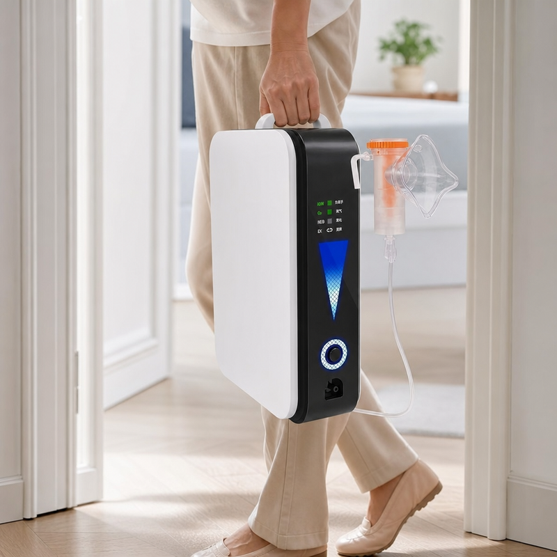 Compact Home Oxygen Machine with Silent Operation – OxyMate