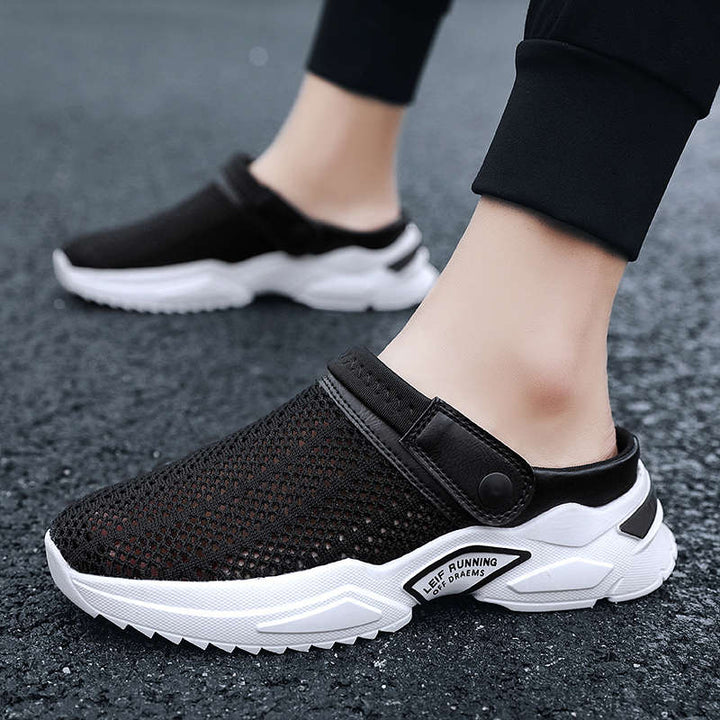 Easy Slidez | Lightweight Everyday Slip-On Shoes-Black-8.0-State of Style