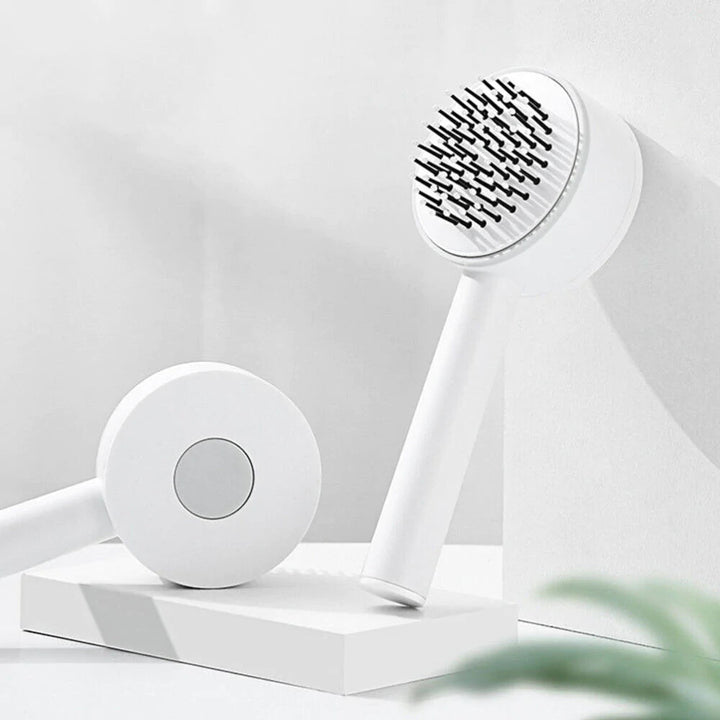 EasyBrush | Effortless Hair Detangling Comb-White-State of Style