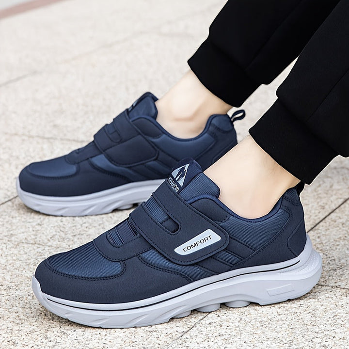 EasyStride Velcro Walking Shoes – Comfortable and Breathable-Blue-5-State of Style