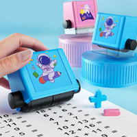 Educational Calculation Stamp for Children - SumStamp-Set of 4 (+ - x ÷)-State of Style
