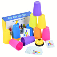 Educational Stacking Cup Puzzle Game - StackSmart-State of Style