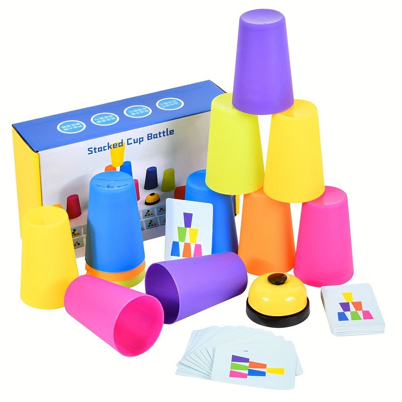 Educational Stacking Cup Puzzle Game - StackSmart-State of Style