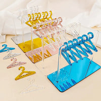 Eight-Piece Jewellery Display Stand | Organiser Rack-BLUE-State of Style