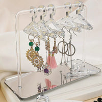 Eight-Piece Jewellery Display Stand | Organiser Rack-SILVER-State of Style