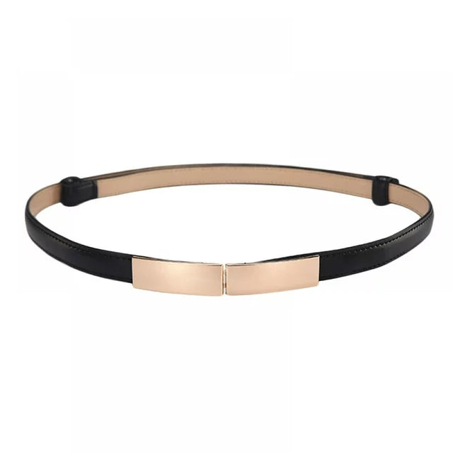 Elastic Buckle Waist Belt – Simple, Stylish, and Trendy Accessory-Black-State of Style