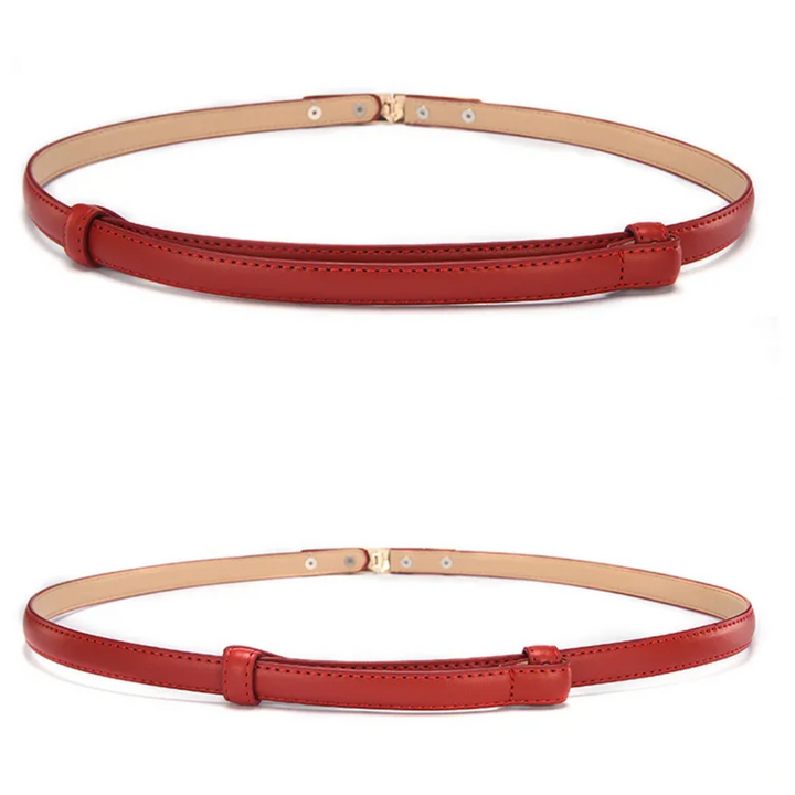Elastic Buckle Waist Belt – Simple, Stylish, and Trendy Accessory-Orange-State of Style
