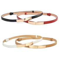 Elastic Buckle Waist Belt – Simple, Stylish, and Trendy Accessory-Orange-State of Style