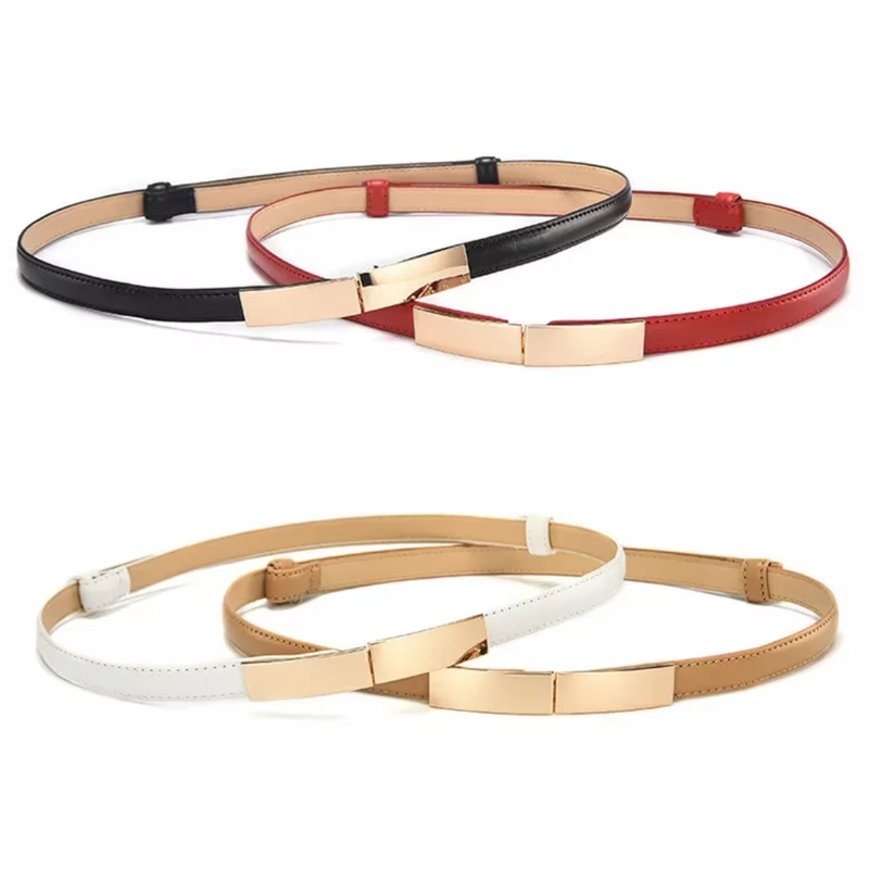 Elastic Buckle Waist Belt – Simple, Stylish, and Trendy Accessory-Orange-State of Style