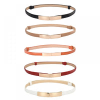 Elastic Buckle Waist Belt – Simple, Stylish, and Trendy Accessory-Orange-State of Style