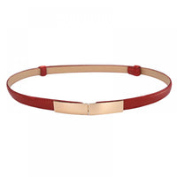Elastic Buckle Waist Belt – Simple, Stylish, and Trendy Accessory-Red-State of Style