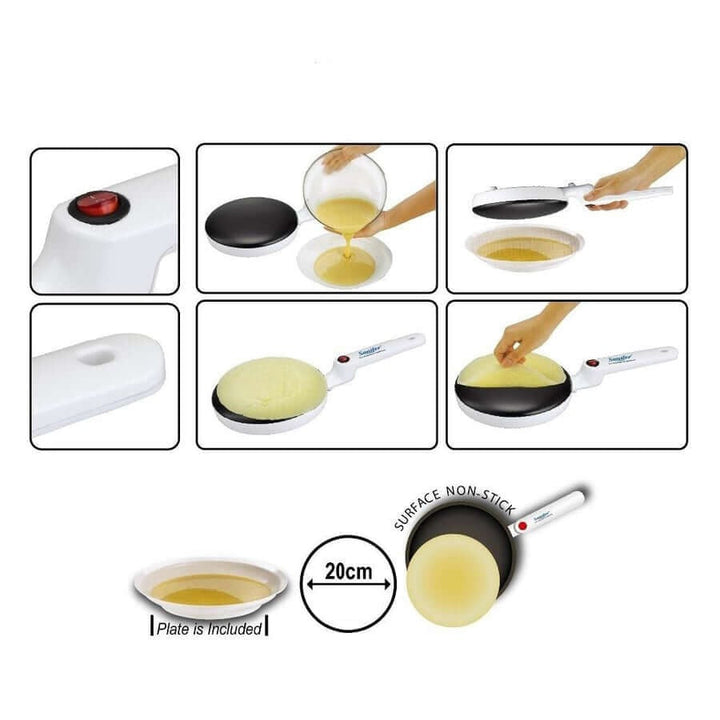 Electric Crêpe Maker – CrepeMaster-Red-State of Style