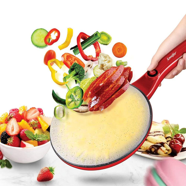Electric Crêpe Maker – CrepeMaster-Red-State of Style