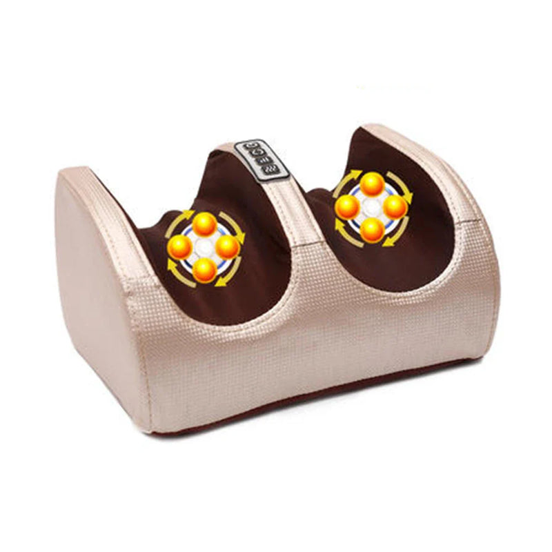 Electric Foot Massager with Heat and Shiatsu Therapy - RelaxFoot-Gold-State of Style