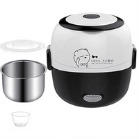 Electric Lunch Box - SteamMate-Black-State of Style