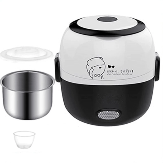 Electric Lunch Box - SteamMate-Black-State of Style