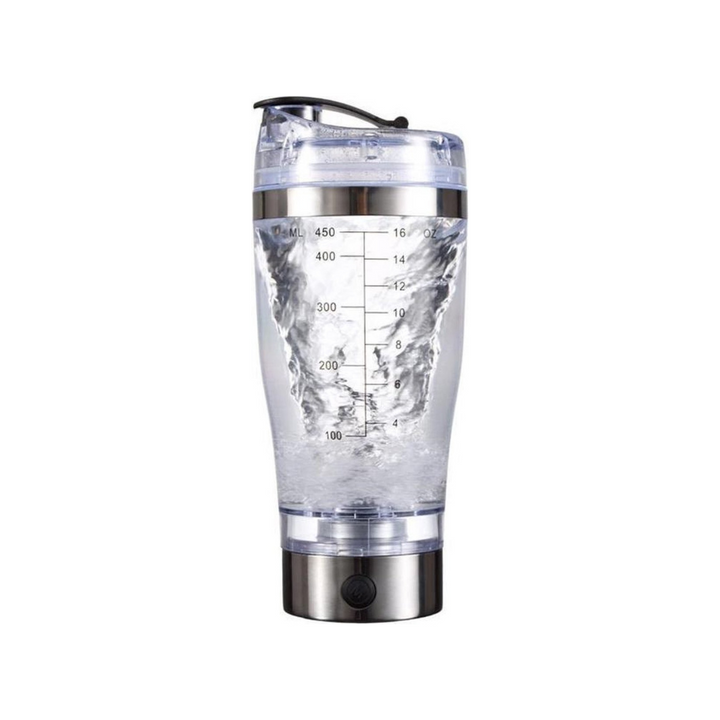 Electric Protein Shake Bottle (450 ml) - VoltMix-State of Style