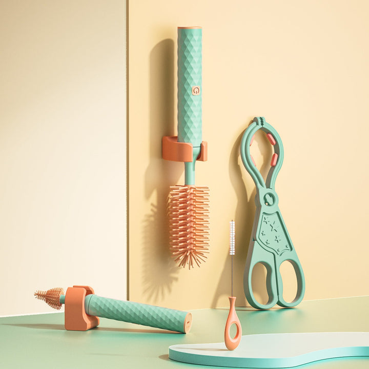 Electric Silicone Bottle Brush – BubblEase-Blue-State of Style