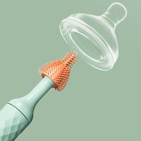 Electric Silicone Bottle Brush – BubblEase-Blue-State of Style