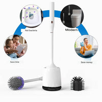 Electric UV Toilet Brush with Dual Head – PureSpin-State of Style
